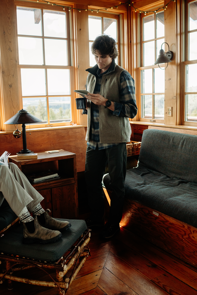 Men's Law Flannel LS
