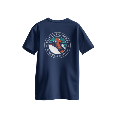 Save Glaciers Tee - Columbia Icefield