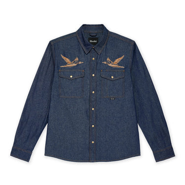 WIND AND SEA BALLOON DENIM SHIRT Mサイズ Denim Balloon-Sleeve Shirt | Gap