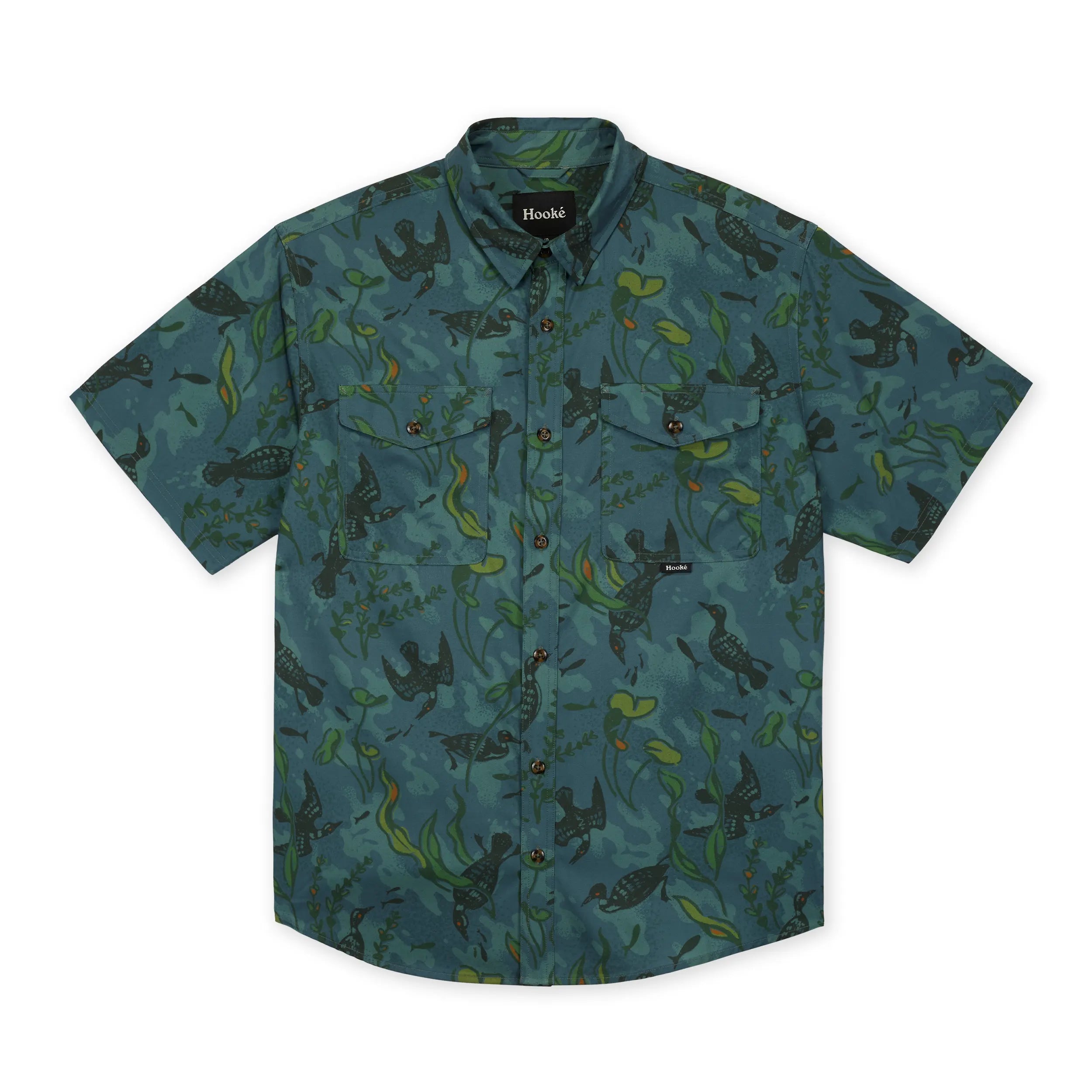 Men's Diving Loon Short Sleeve Shirt