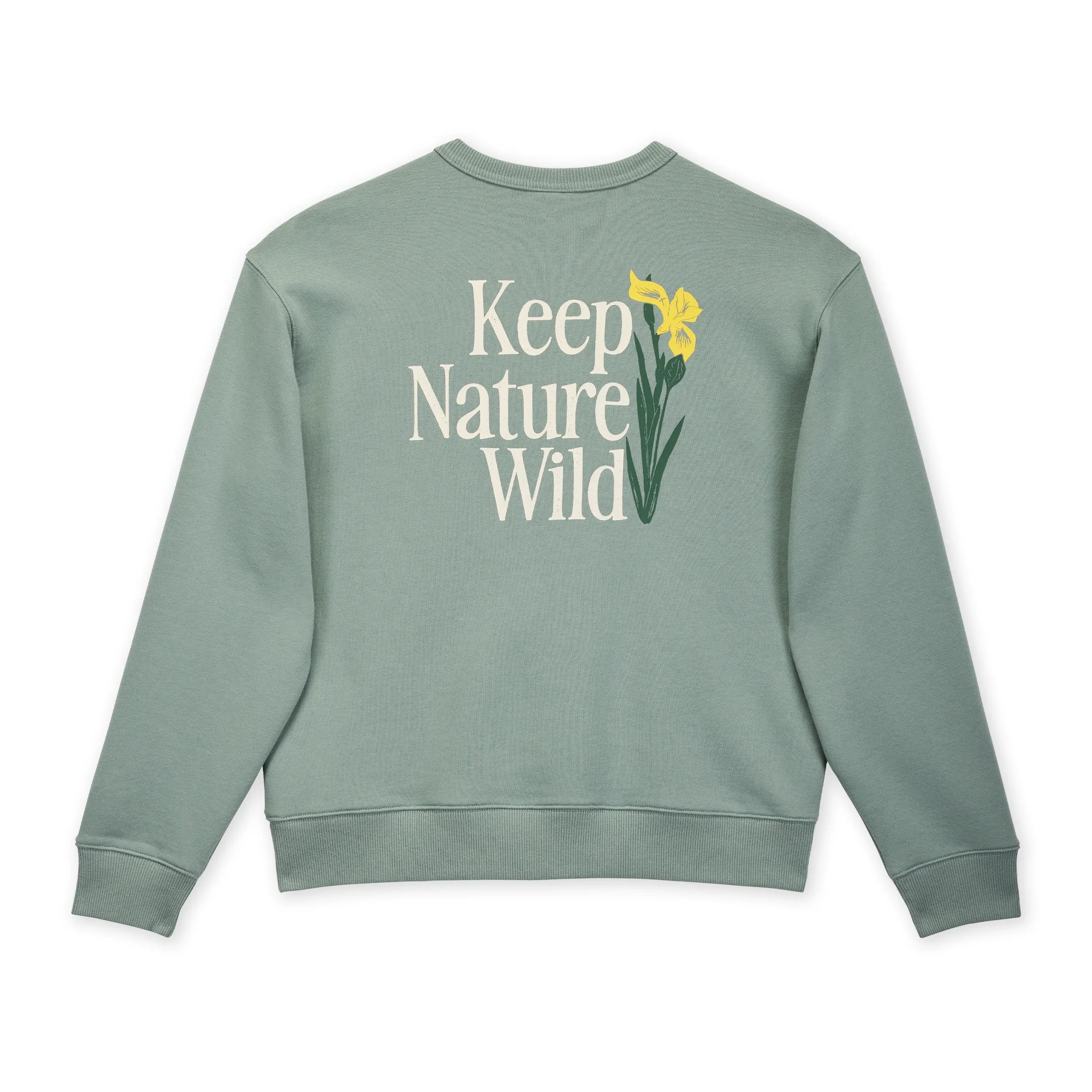 Women's Yellow Iris Crewneck - Sale