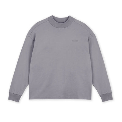 Women's Mock Neck Oversized Long Sleeve Tee - Sale