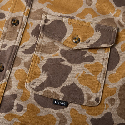 Men's Duck Camo Flannel Shirt