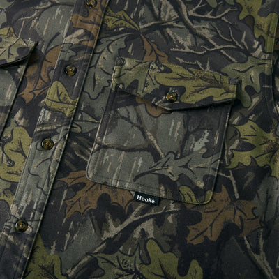 Men's Forest Camo Flannel Shirt