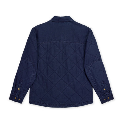 Men's Denim Quilted Jack Shirt