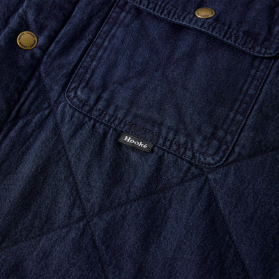 Men's Denim Quilted Jack Shirt