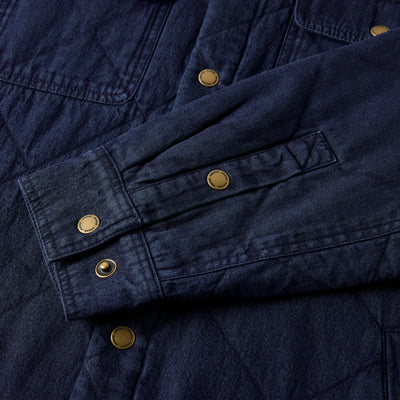 Men's Denim Quilted Jack Shirt