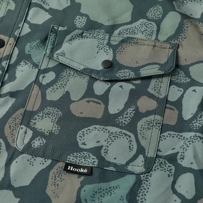 Men' River Camo Short Sleeve Shirt