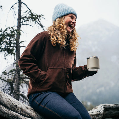Women's Corduroy Pile Work Jacket