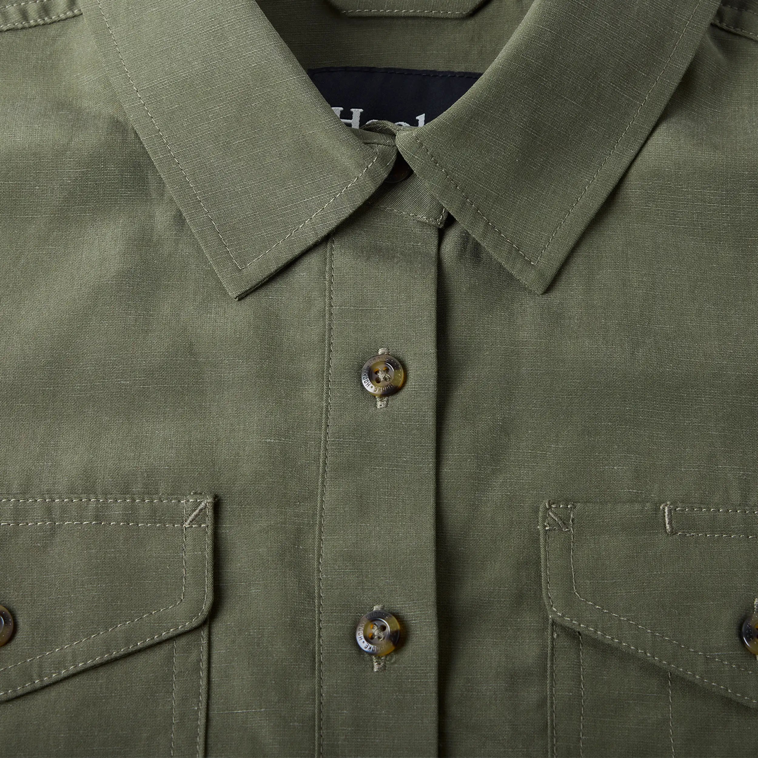 Women's Tencel Linen Short Sleeve Shirt