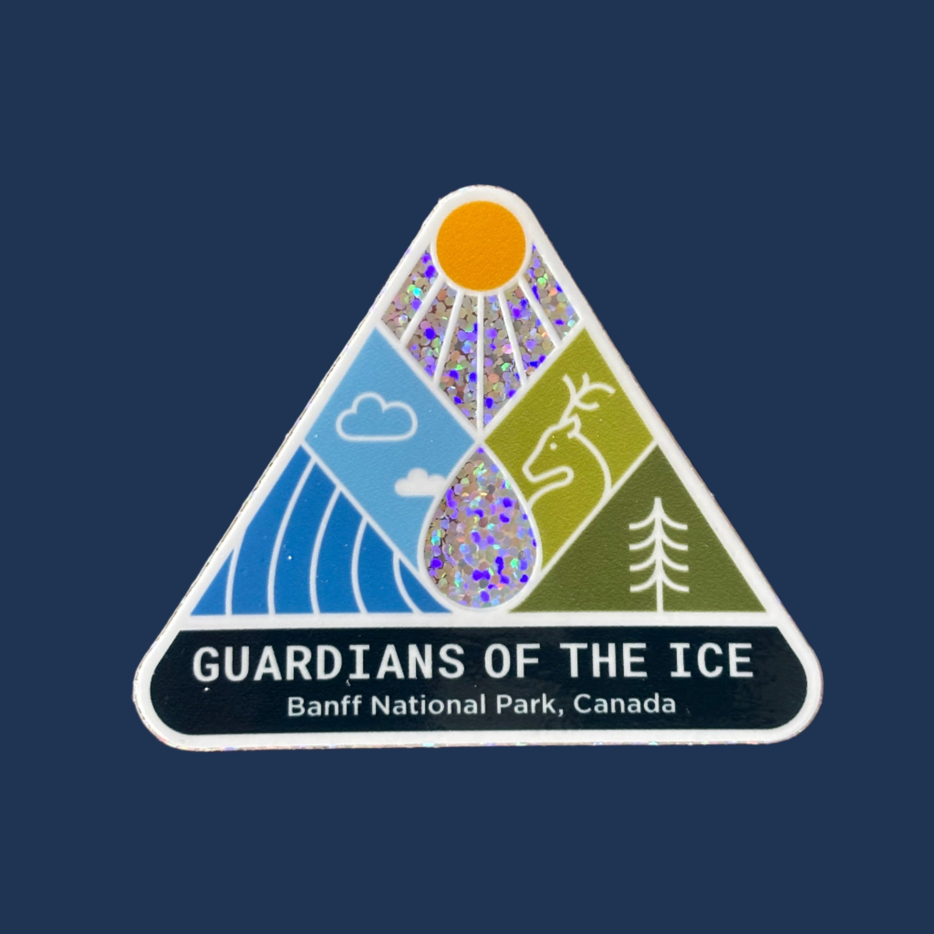 Guardians of the Ice Sticker - Banff