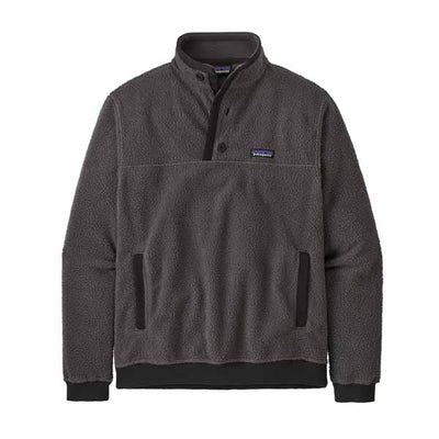 Men's Shearling Button Pullover - Sale