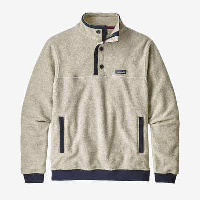 Men's Shearling Button Pullover - Sale