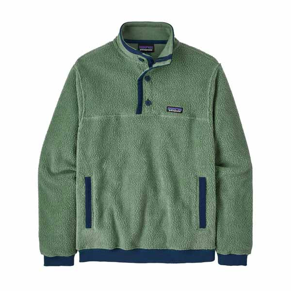 Men's Shearling Button Pullover - Sale