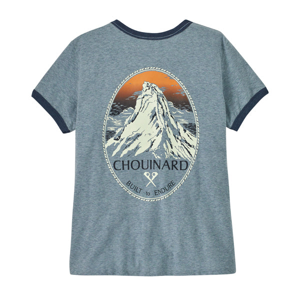 Patagonia Women's Chouinard Crest Ringer Responsibili-Tee