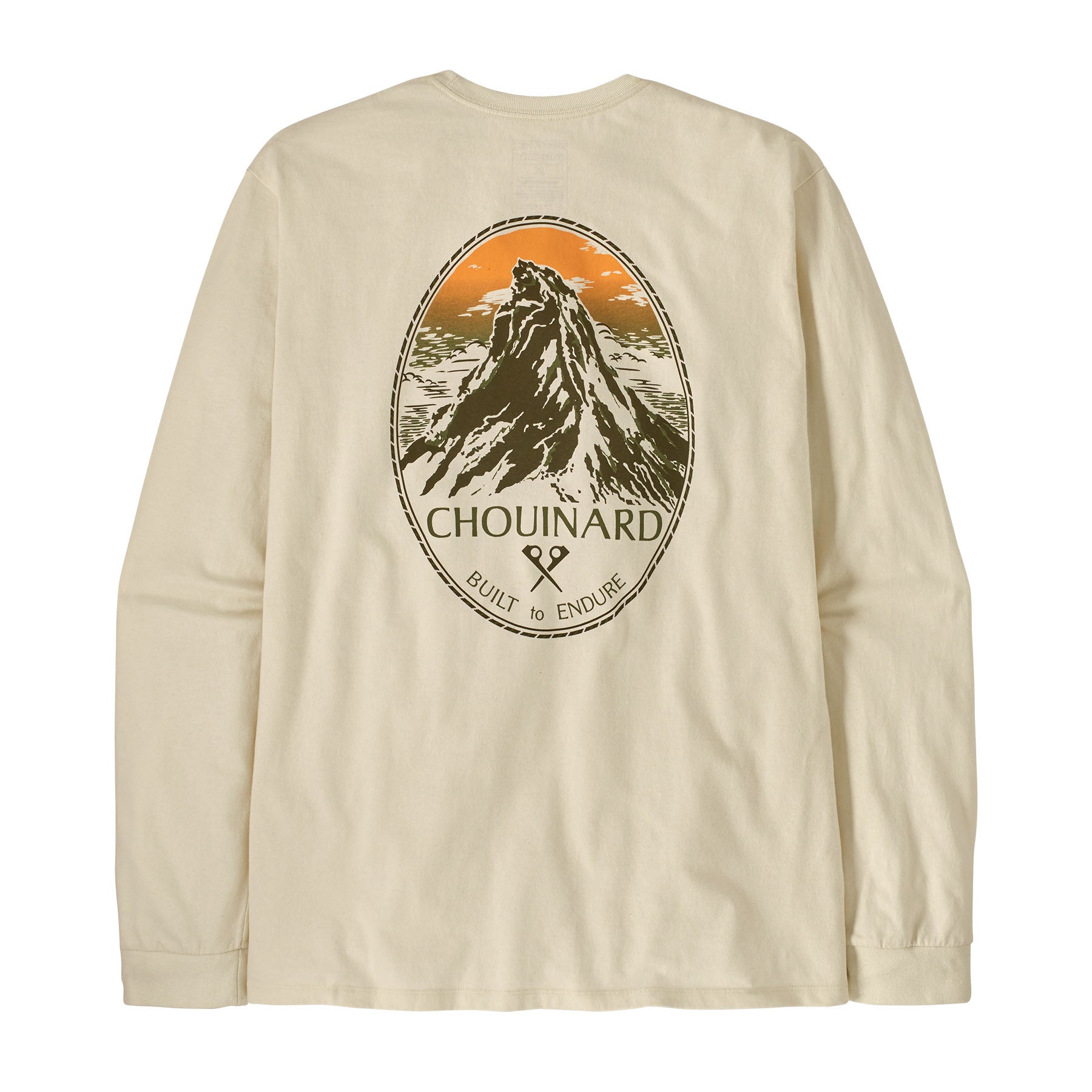 Men's Long-Sleeved Chouinard Crest Responsibili-Tee