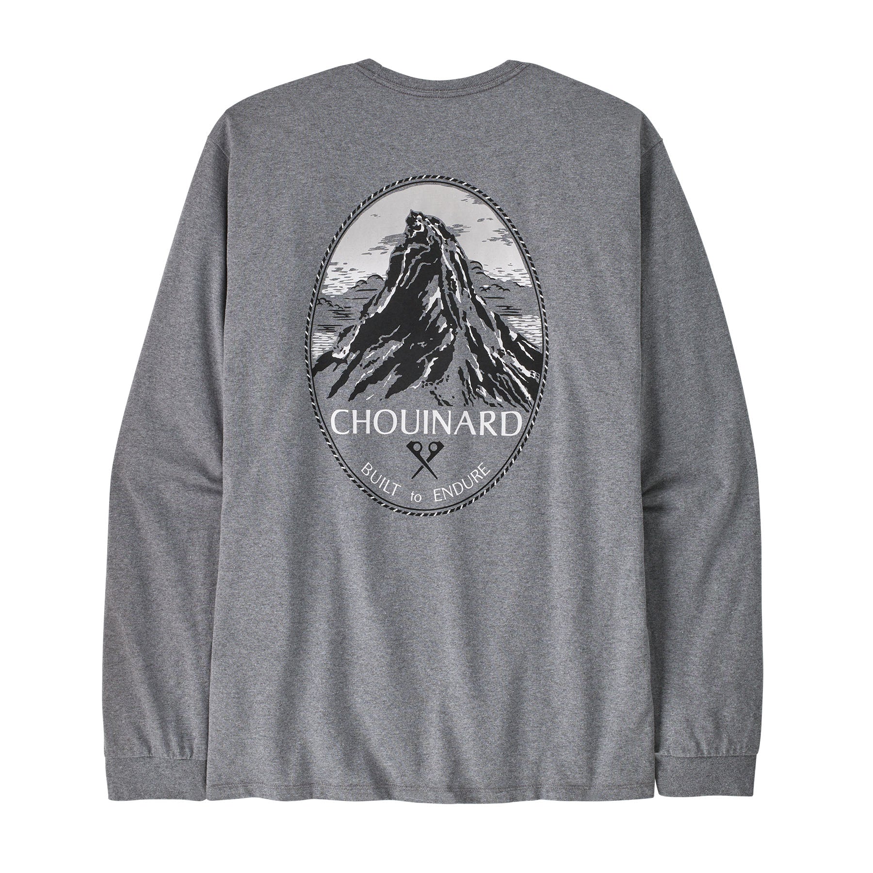Men's Long-Sleeved Chouinard Crest Responsibili-Tee