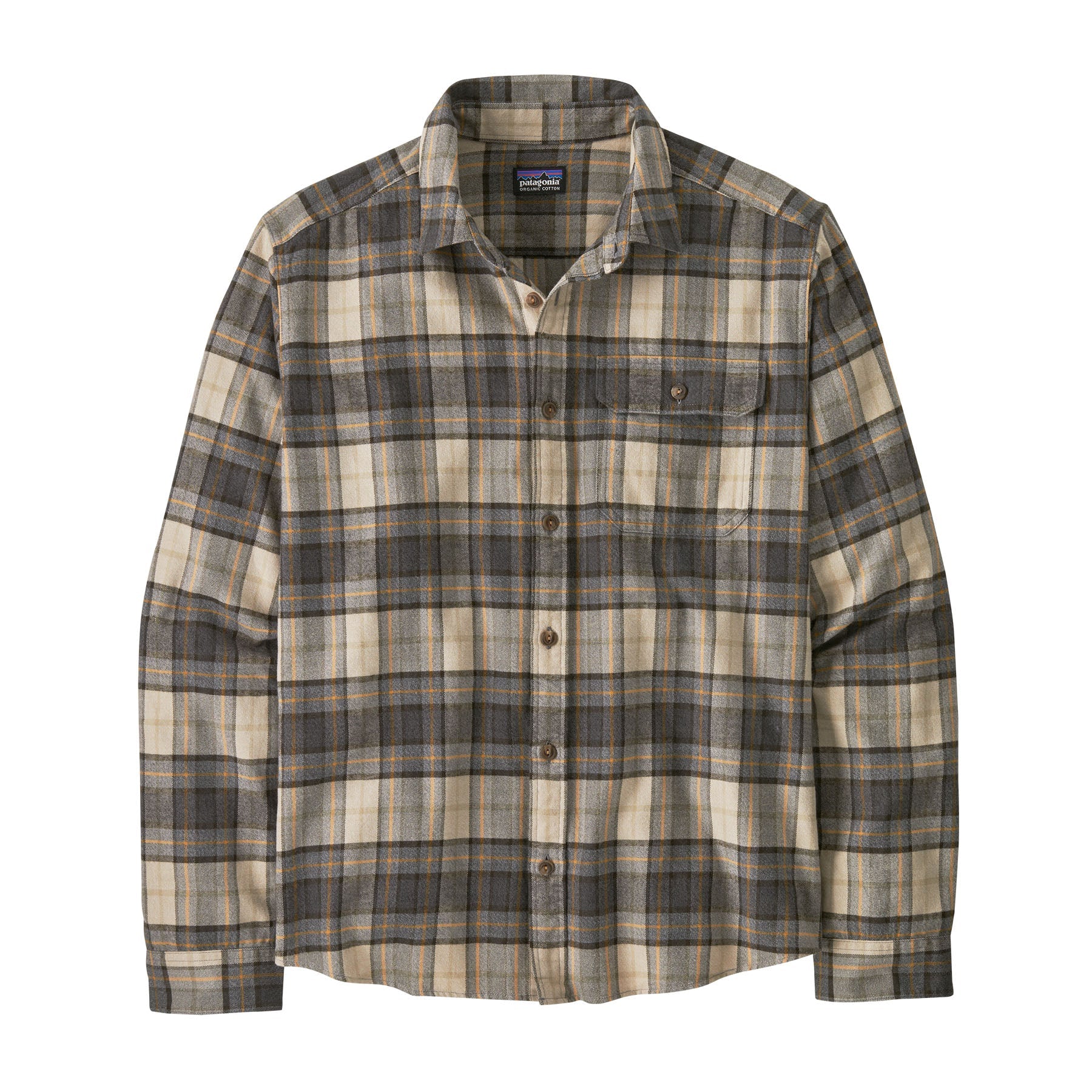 Patagonia Men's Long-Sleeved Lightweight Fjord Flannel Shirt