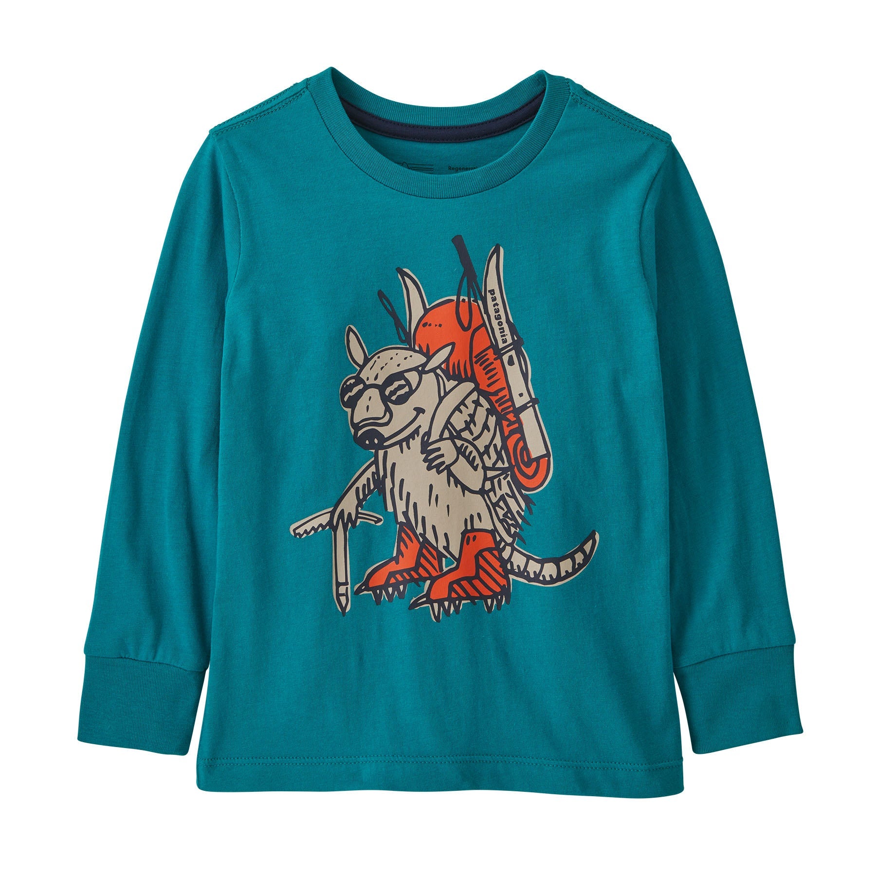 T-Shi graphique en coton certifié biologique régénérateur Baby L/S