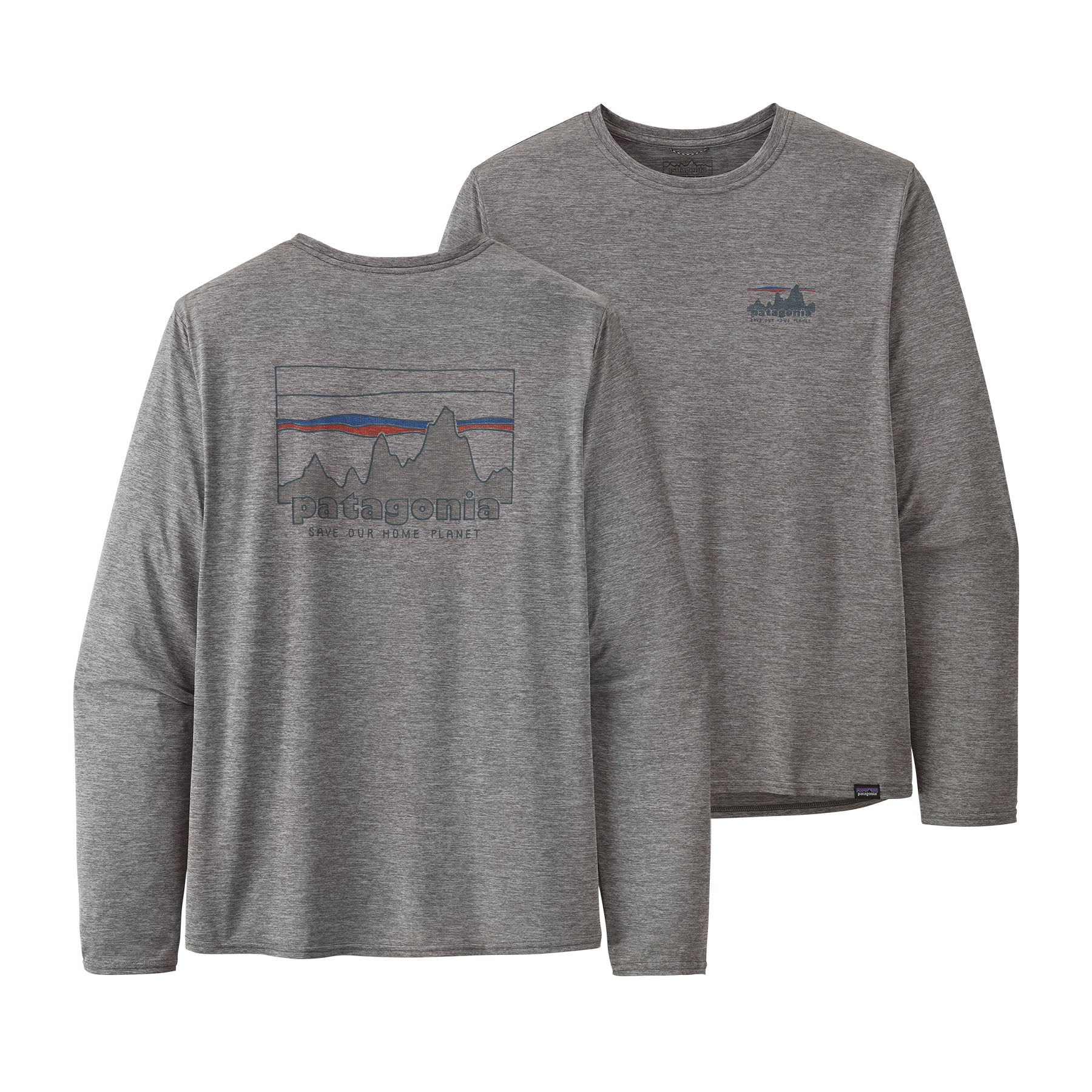 Chemise graphique Capilene® Cool Daily à manches longues pour hommes