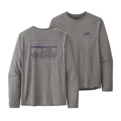 Chemise graphique Capilene® Cool Daily à manches longues pour hommes