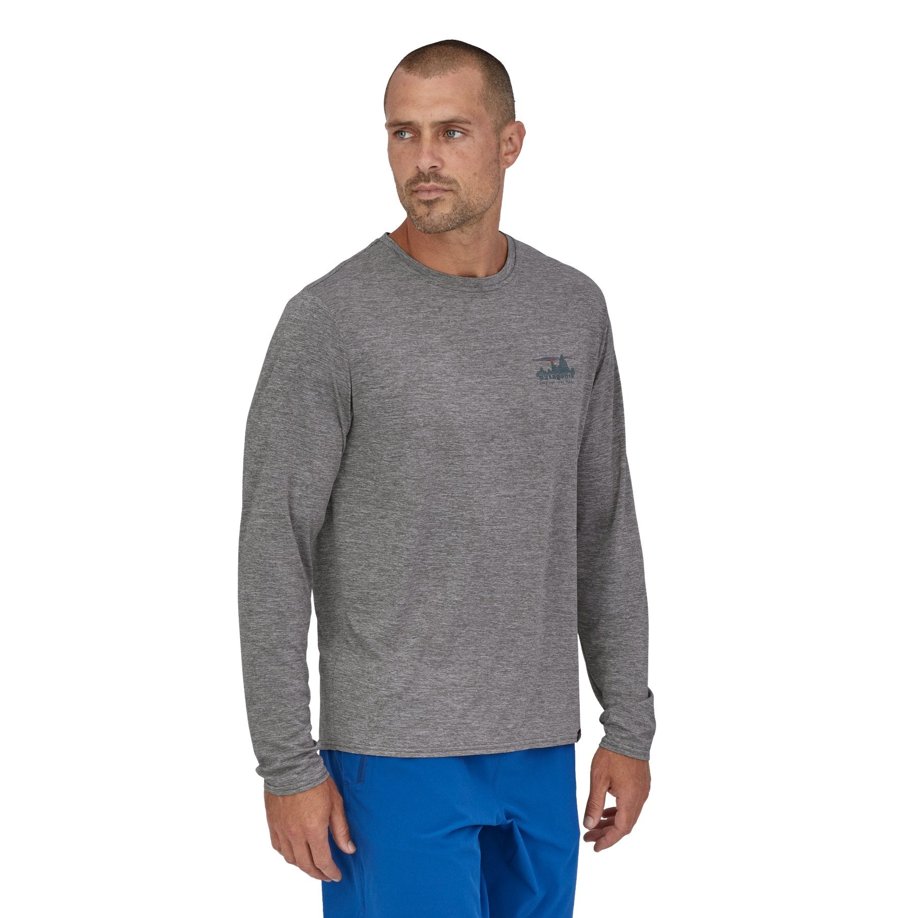 Chemise graphique Capilene® Cool Daily à manches longues pour hommes
