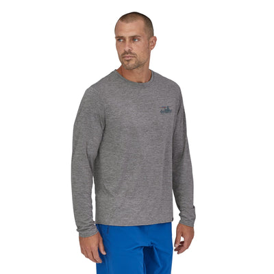 Chemise graphique Capilene® Cool Daily à manches longues pour hommes