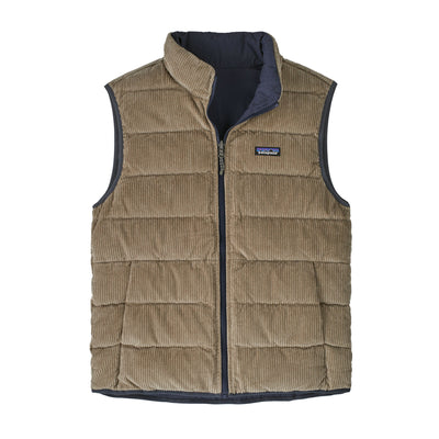 Reversible Cotton Down Vest - Sale