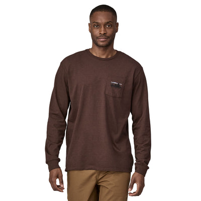 T-shirt responsable L/S '73 Skyline Pocket pour hommes