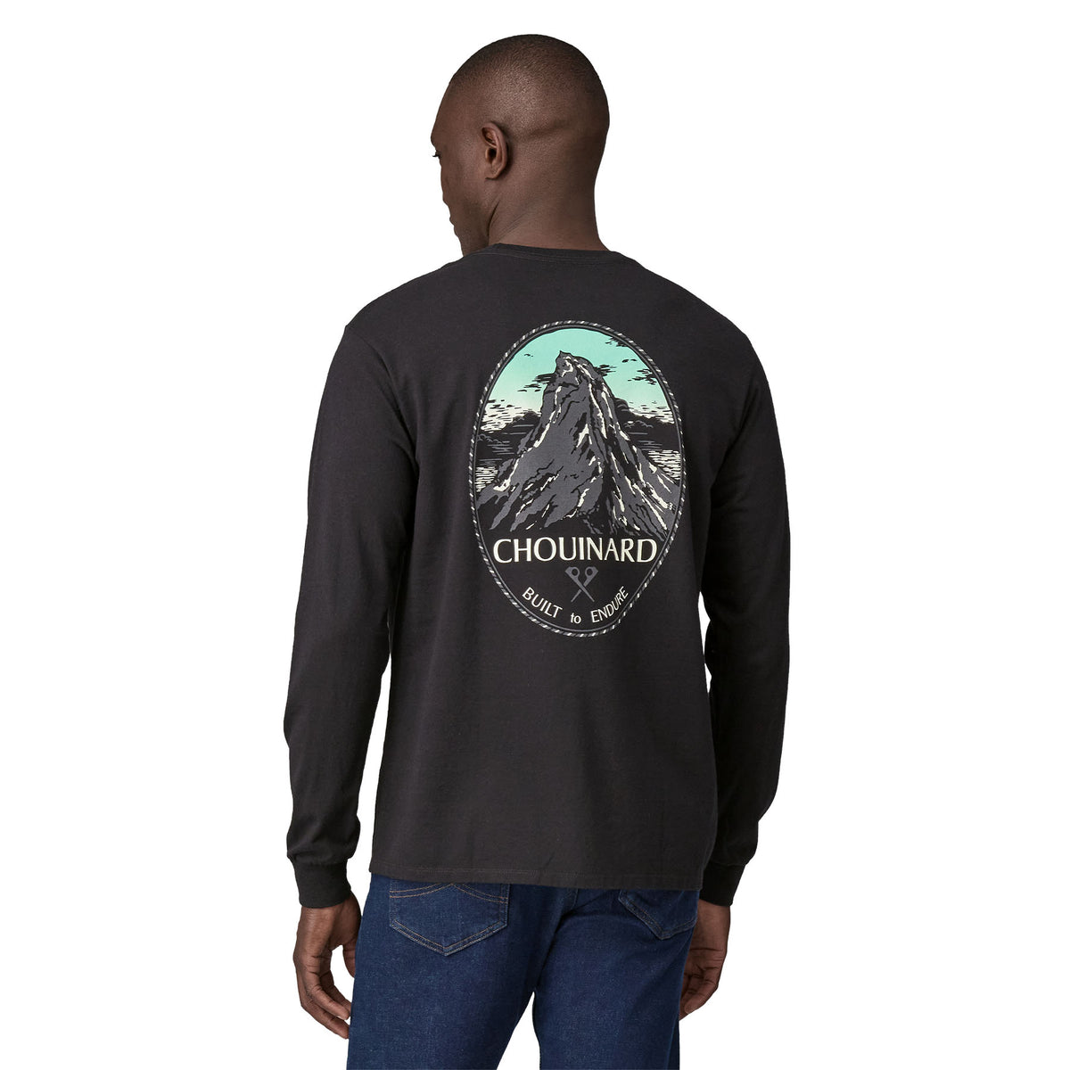 Men's Long-Sleeved Chouinard Crest Responsibili-Tee