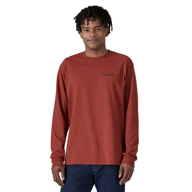 Patagonia Men's Long-Sleeved Line Logo Ridge Responsibili-Tee