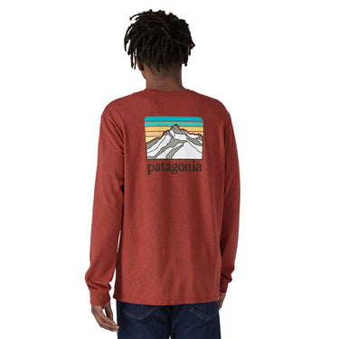 Patagonia Men's Long-Sleeved Line Logo Ridge Responsibili-Tee