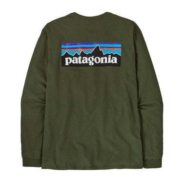 Patagonia Men's Long-Sleeved P-6 Logo Responsibili-Tee