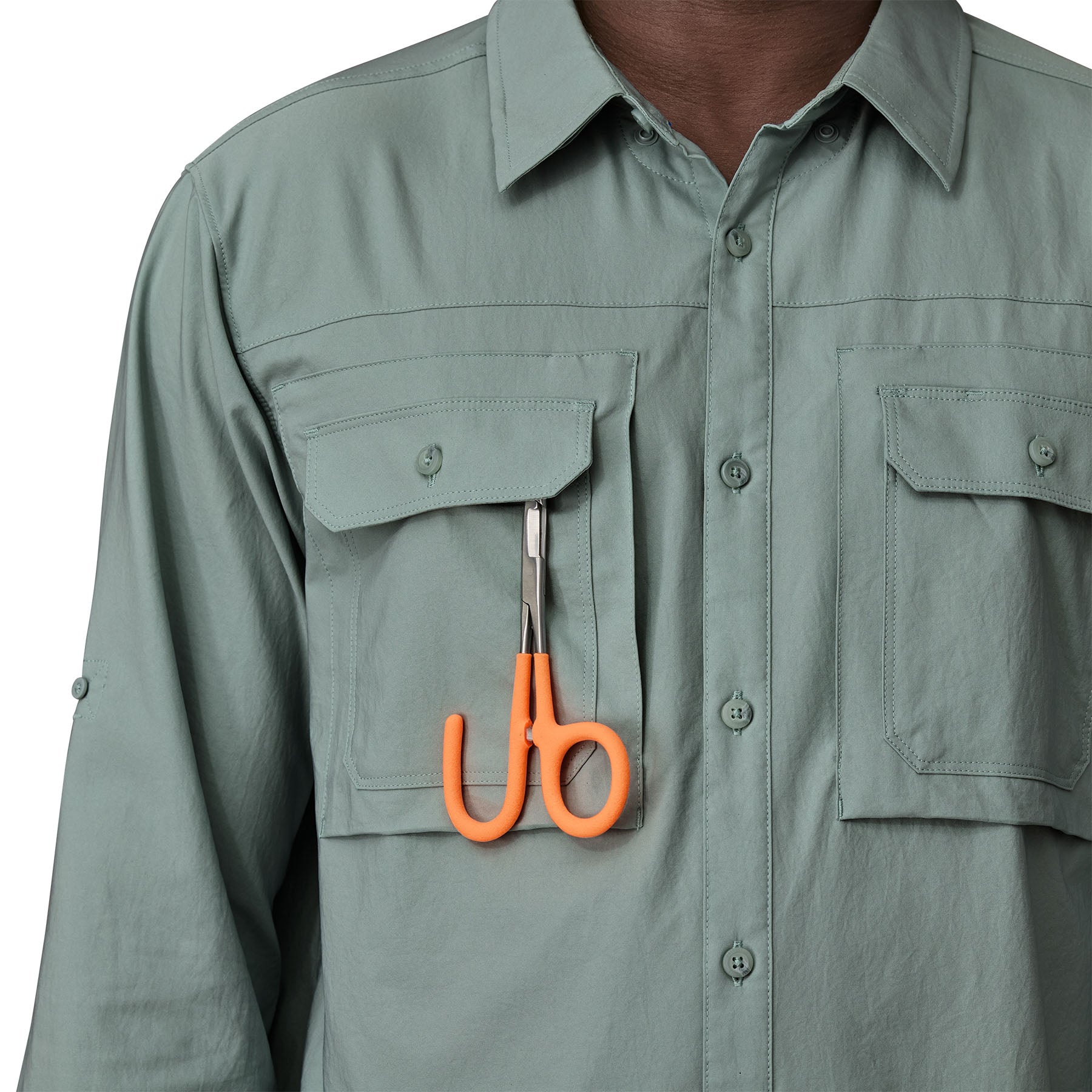 Men's Long-Sleeved Self-Guided Sun Shirt