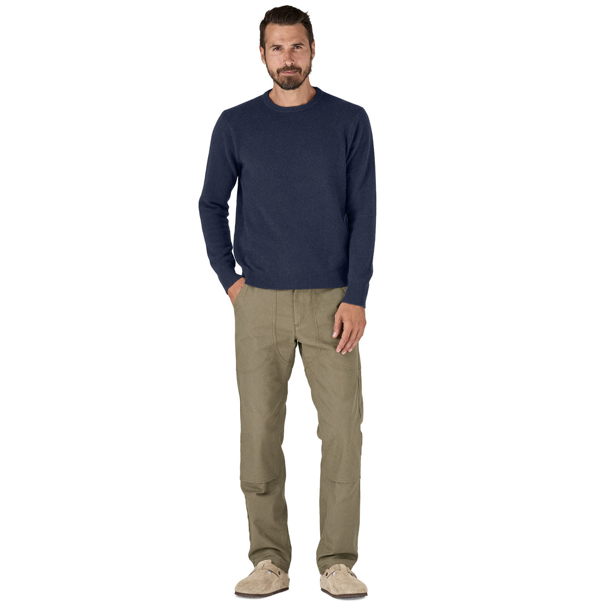 Men's Recycled Cashmere Crewneck Sweater