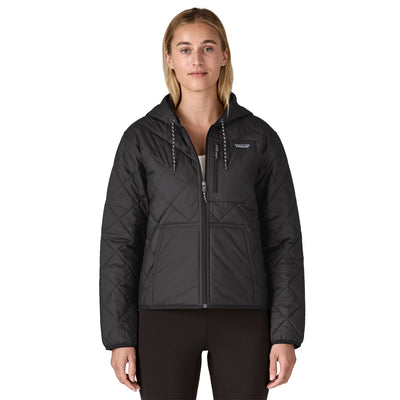 Women's Diamond Quilted Bomber Hoody