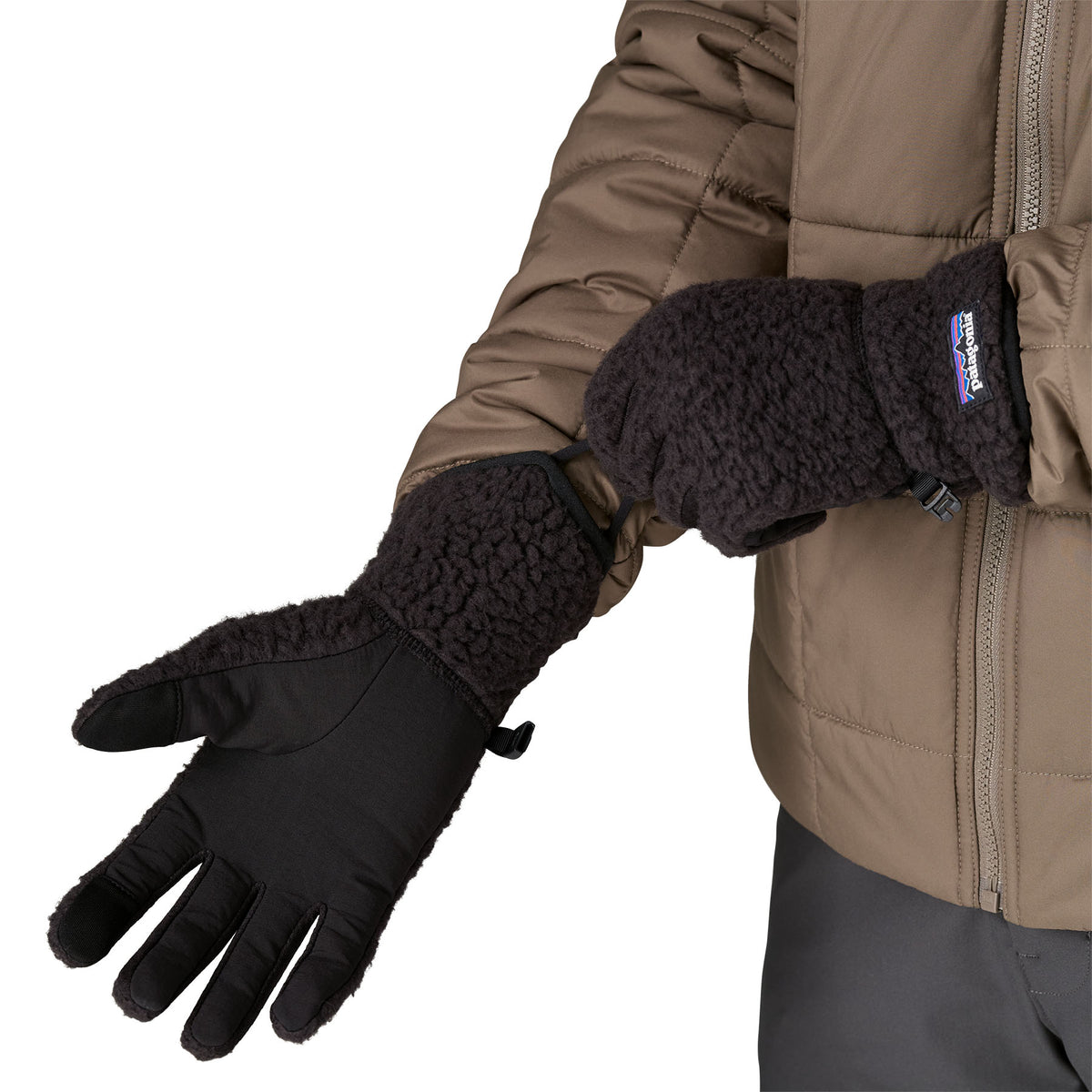 Retro Pile Gloves