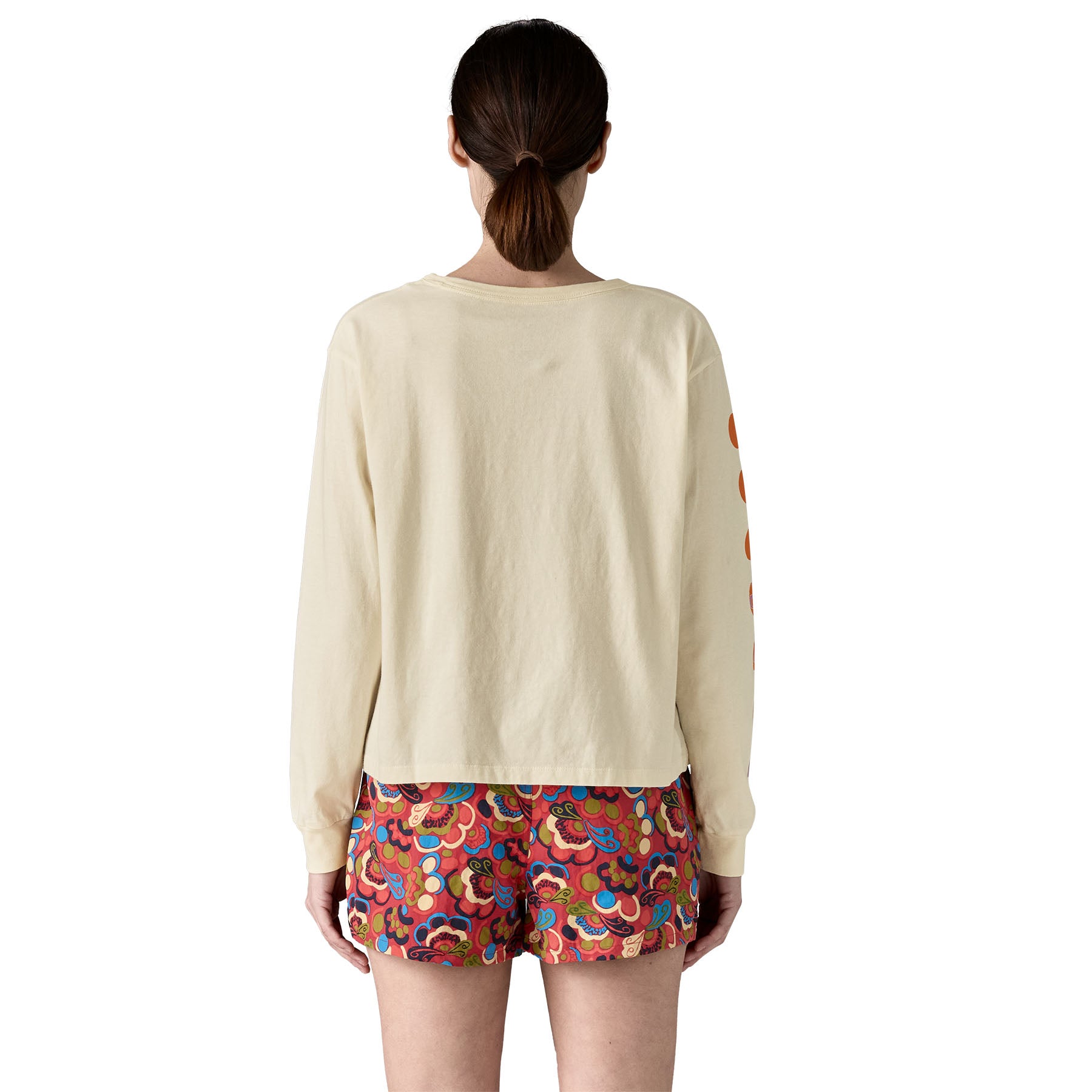 Women's Long-Sleeved Earth Flow Easy Cut Organic T-Shirt - Sale