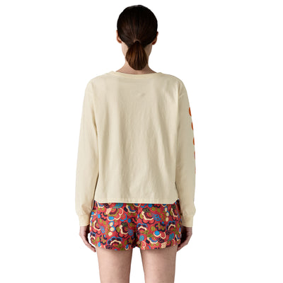 Women's Long-Sleeved Earth Flow Easy Cut Organic T-Shirt - Sale