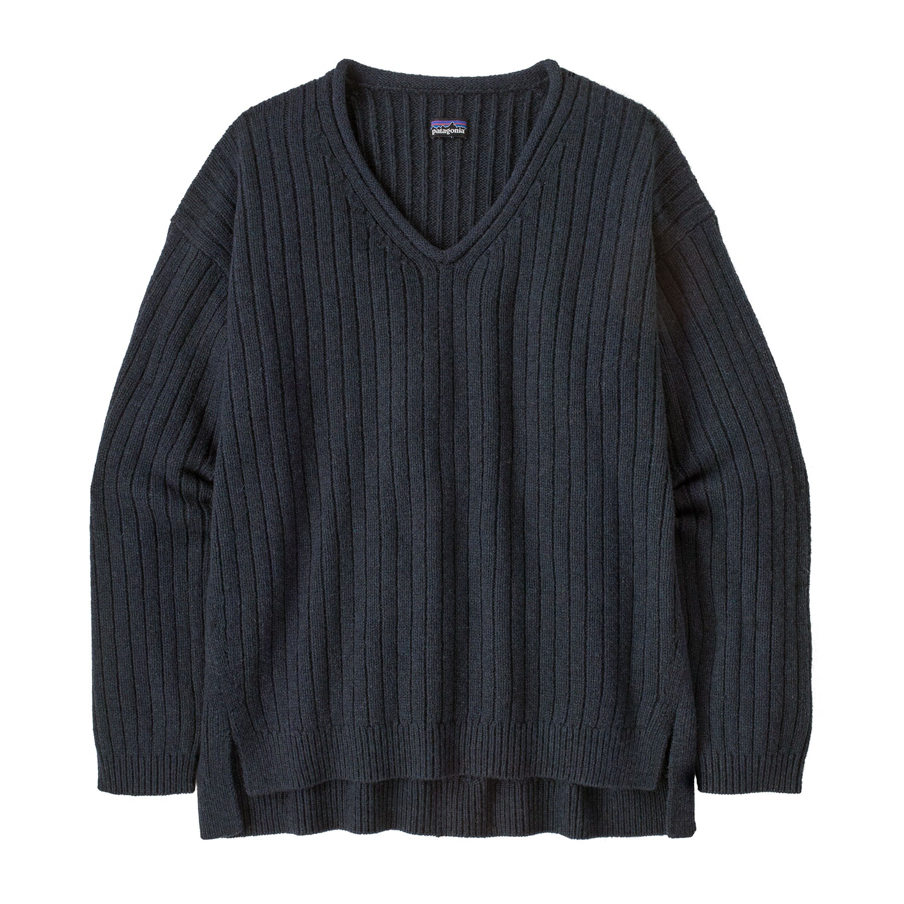 Women's Recycled Wool V-Neck Sweater - Sale