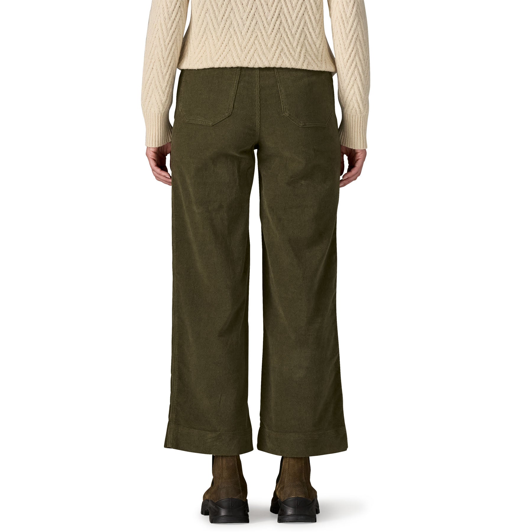 Women's Wide-Leg Corduroy Pants