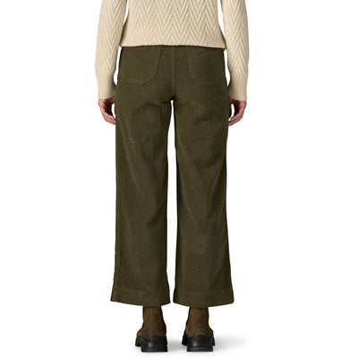 Women's Wide-Leg Corduroy Pants