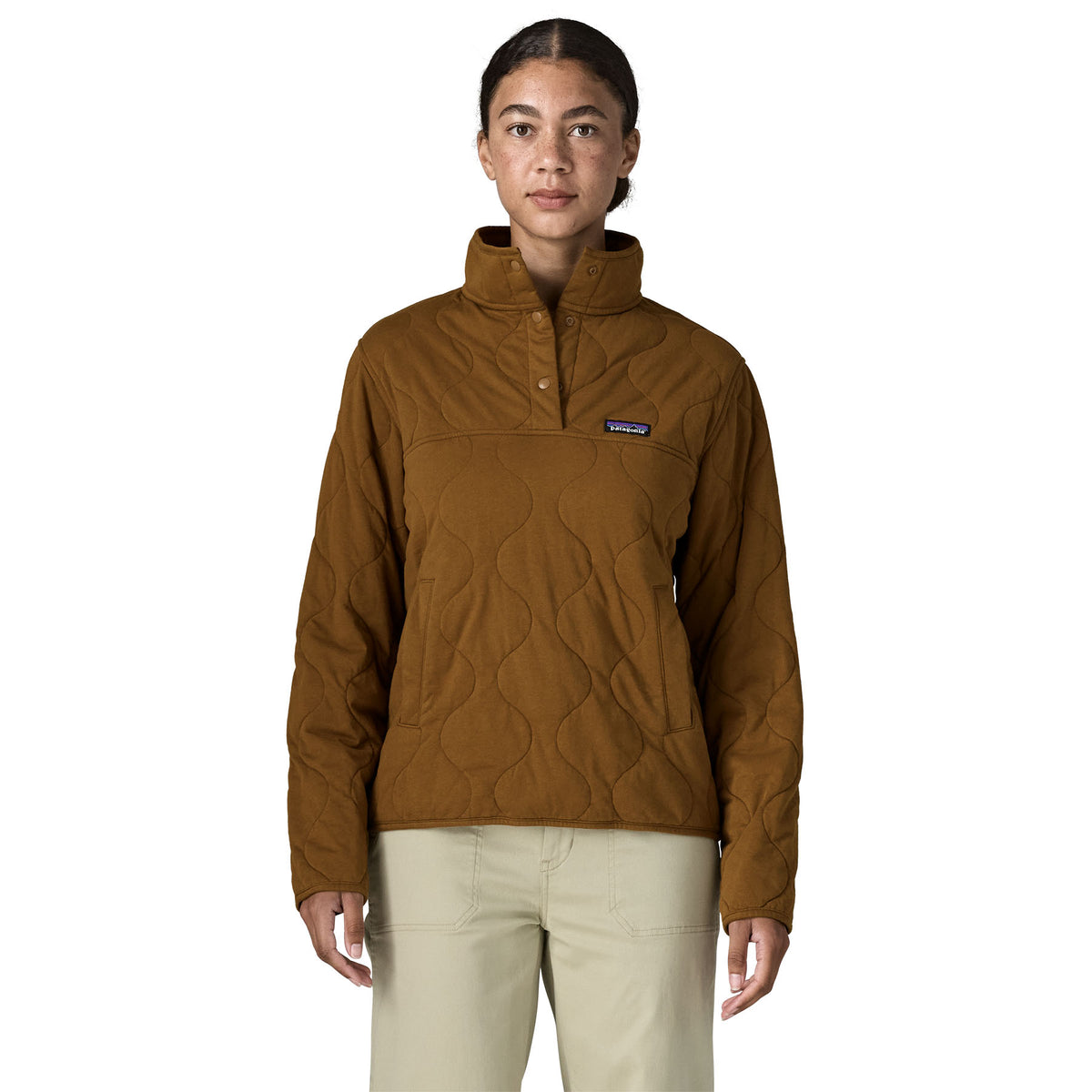 Women's Daily Quilted Snap-T Pullover