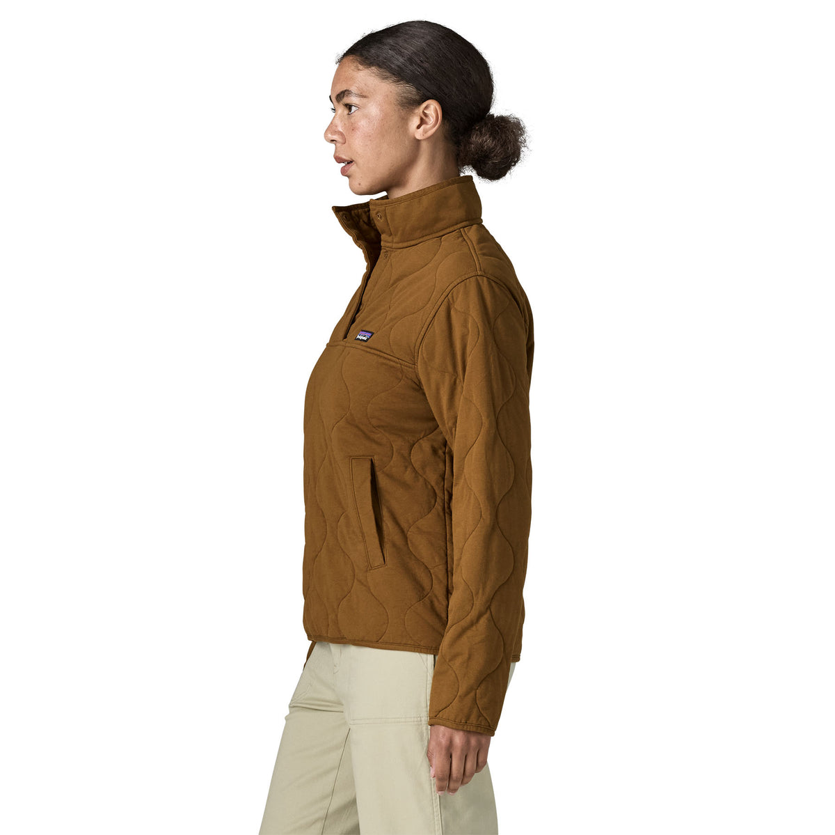 Women's Daily Quilted Snap-T Pullover