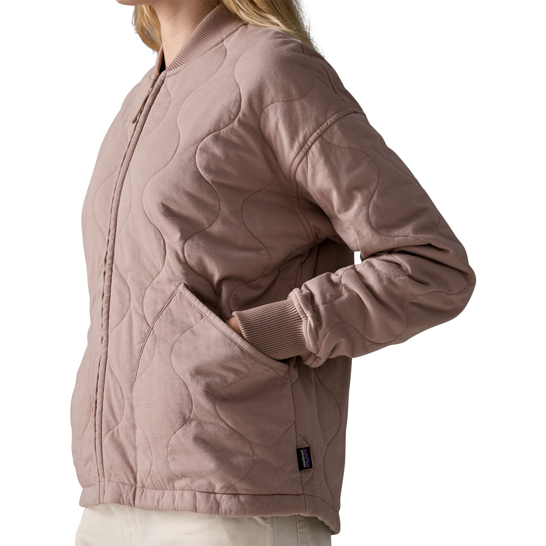 Women's Daily Quilted Bomber Jacket