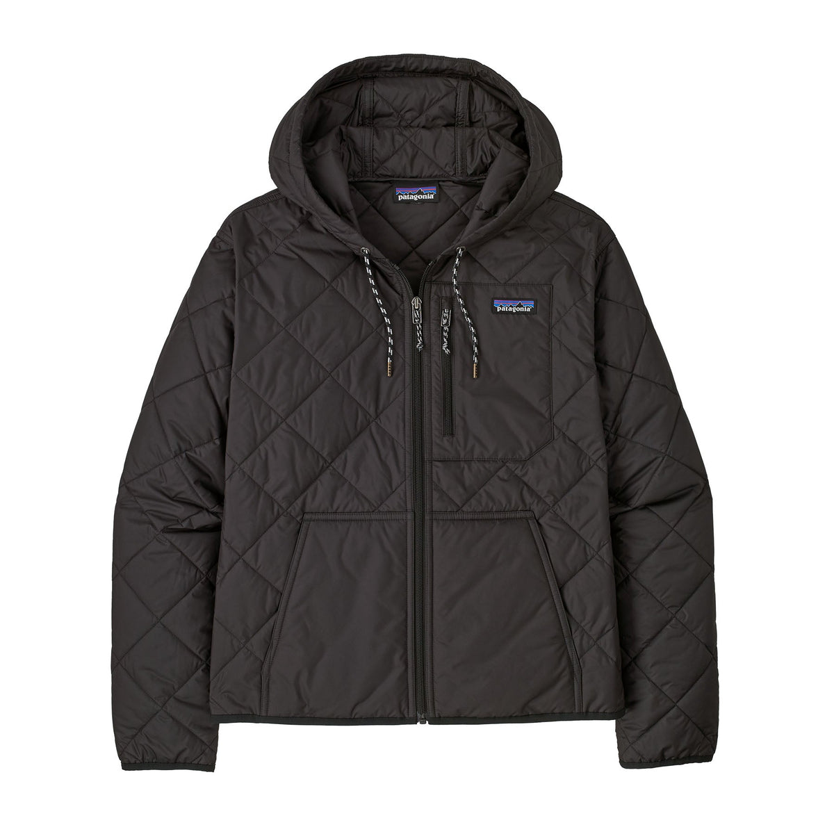 Women's Diamond Quilted Bomber Hoody