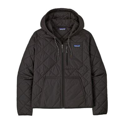 Women's Diamond Quilted Bomber Hoody