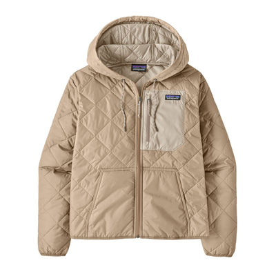 Women's Diamond Quilted Bomber Hoody