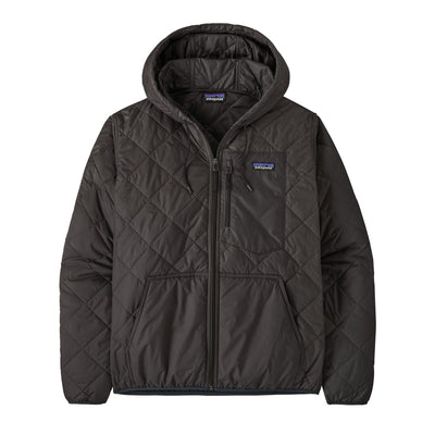 Men's Diamond Quilted Bomber Hoody