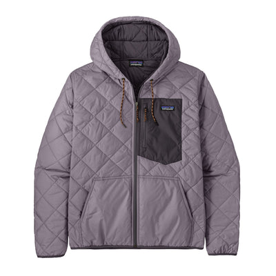 Men's Diamond Quilted Bomber Hoody